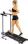 Real Relax Sunny Health & Fitness SF-T1407M Foldable Manual Walking Treadmill, Gray，Exercise treadmills