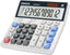 Real Relax OSALO Desktop Calculator Extra Large Display 12 Digits Big Buttons Solar Accounting Calculator for Office (OS-200ML)，calculating machines
