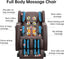Real Relax Massage Chair Real Relax® SS01 Massage Chair Brown Refurbished 665878416928